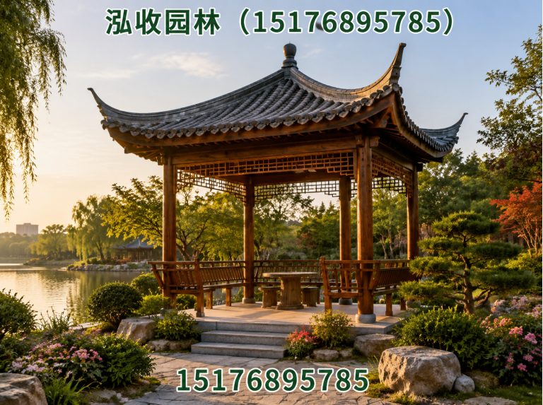 宝鸡京津冀防腐木工程展示图
